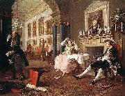 William Hogarth Marriage oil